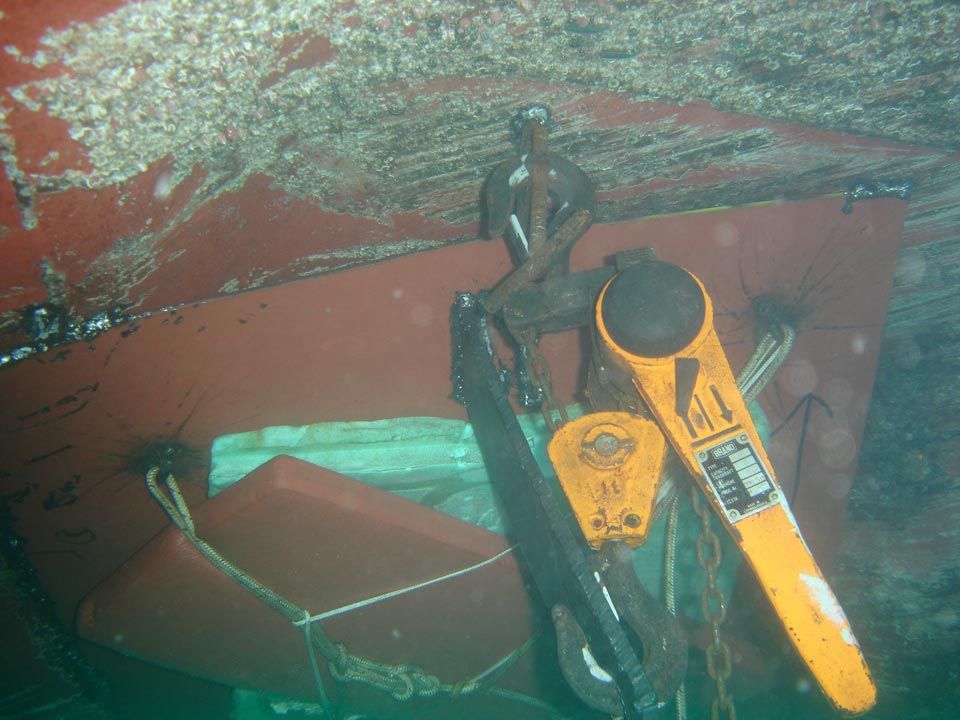 Underwater Damage Repair